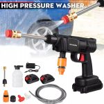 AKU VAP ZA PRANJE AUTA sa 2 BATERIJE