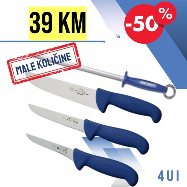Mesarski set noževa + masat