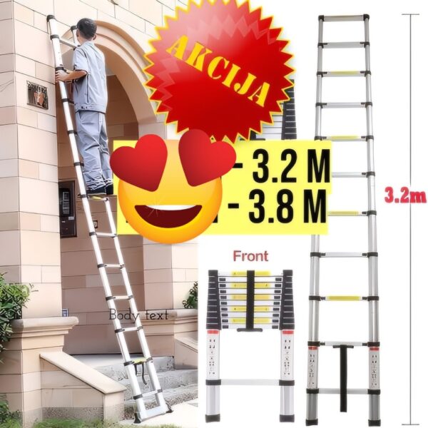 ALUMINIJSKE TELESKOPSKE LJESTVE